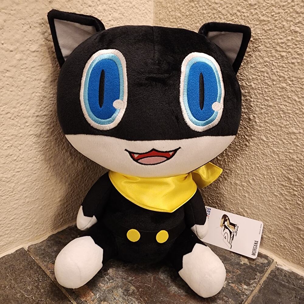 Plush - Morgana, 12 inch (NEW) - Persona - Stubbins - Persona 5 Royal